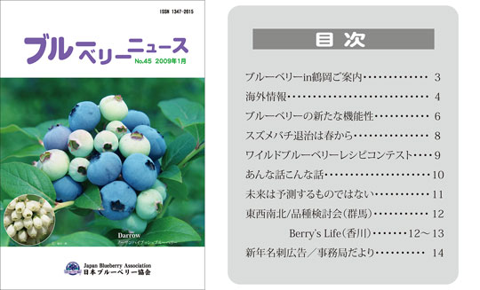 ブルーベリーニュース No.45